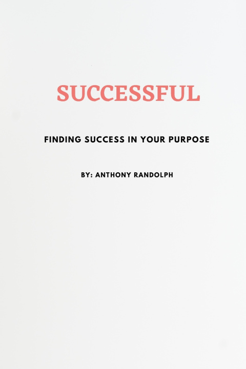 Kniha SUCCESSFUL Anthony Randolph