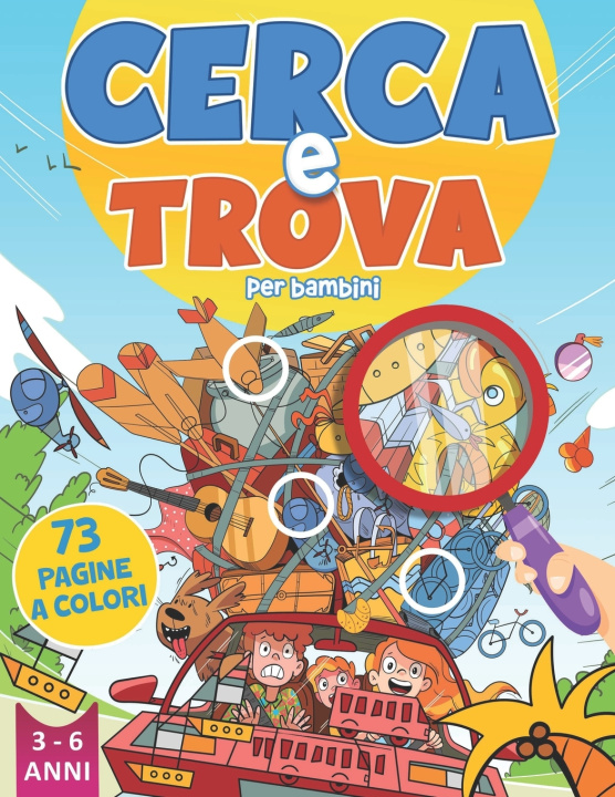 Kniha Cerca e Trova per Bambini Originale Educ