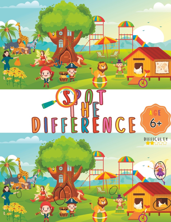 Kniha Spot the Differences Kids Activity Book Imagine Inkworks