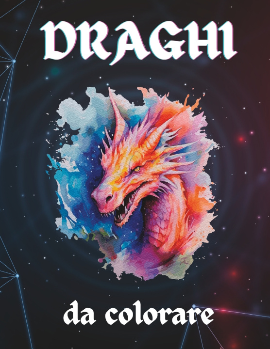 Kniha DRAGHI DA COLORARE Akab Publisher