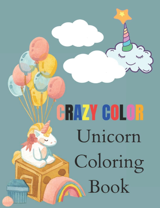 Kniha crazy colors kidz love