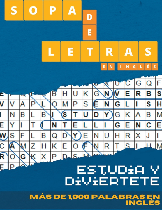Kniha Sopa de letras en inglés ALEJANDRO GUTIERREZ MARTINEZ