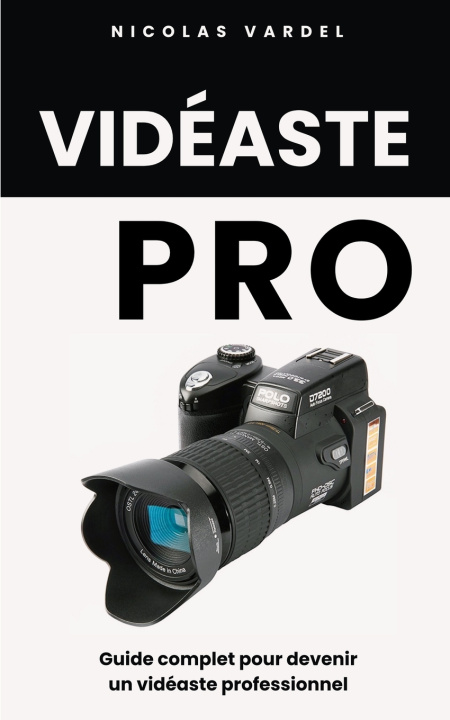 Kniha Vidéaste Pro Nicolas Vardel