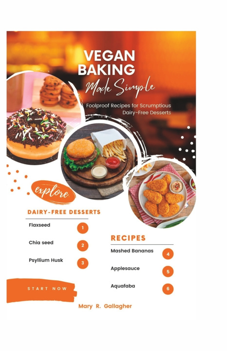 Kniha VEGAN BAKING MADE SIMPLE MARY R GALLAGHER