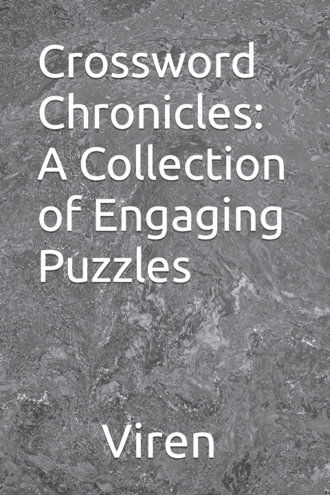 Kniha Crossword Chronicles Viren Bhardwaj