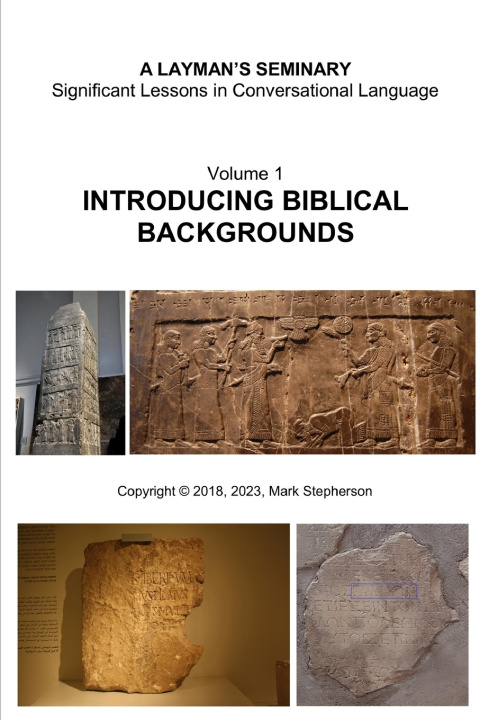 Kniha Introducing Biblical Backgrounds Mark Stepherson