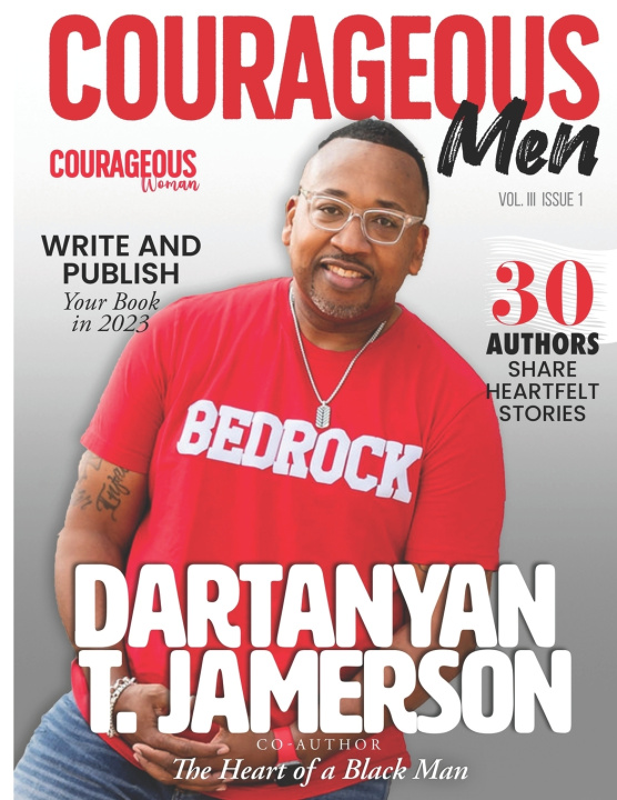 Boek COURAGEOUS MEN MAGAZINE Telishia Berry
