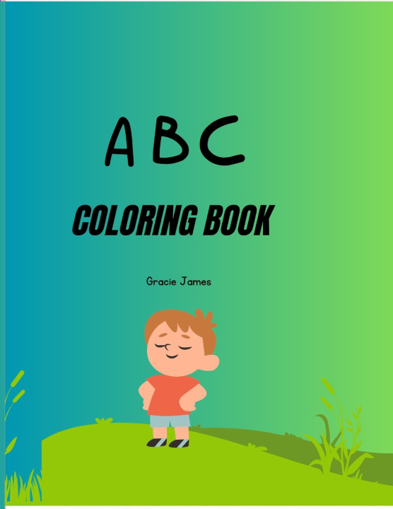 Kniha ABC COLORING BOOK GRACIE JAMES
