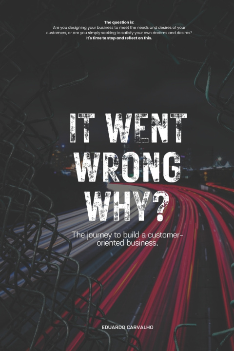 Kniha It went wrong why? Eduardo Carvalho