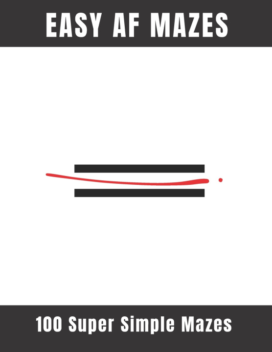 Kniha Easy AF Mazes Quill Canvas
