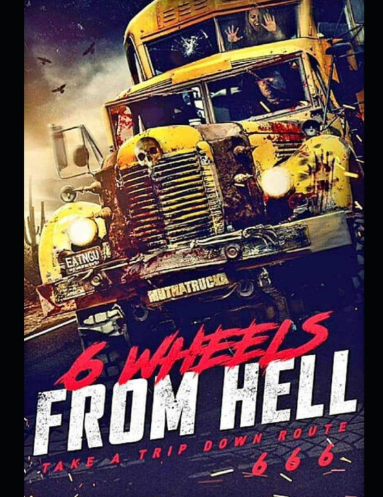 Kniha 6 Wheels from Hell Official Shooting Script Evan Allen