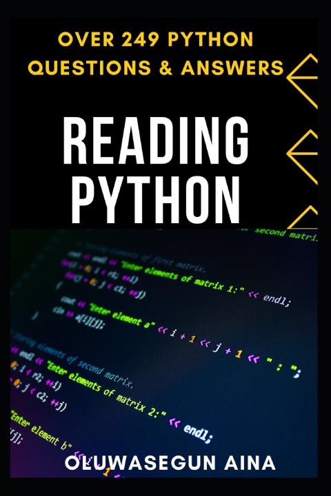 Knjiga READING PYTHON OLUWASEGUN AINA