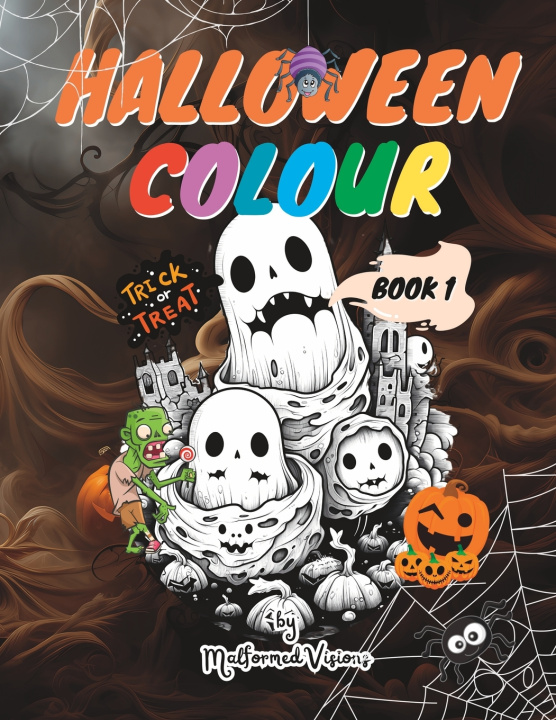 Kniha HALLOWEEN COLOUR Malformed Visions