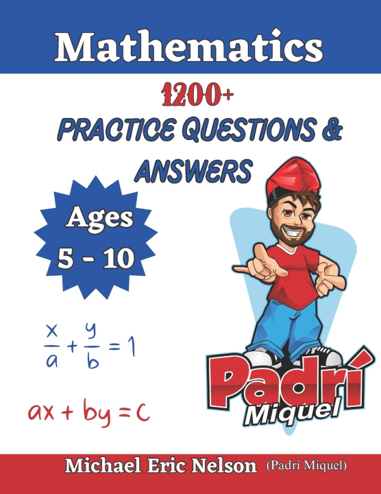 Kniha Mathematics 1200+ Practice Questions & Answers Michael E Nelson