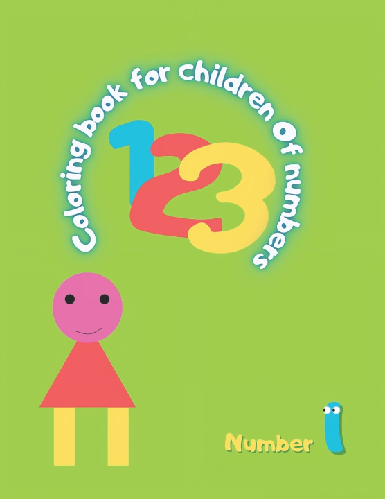 Kniha Numbers coloring book for kids Darlin Mambru