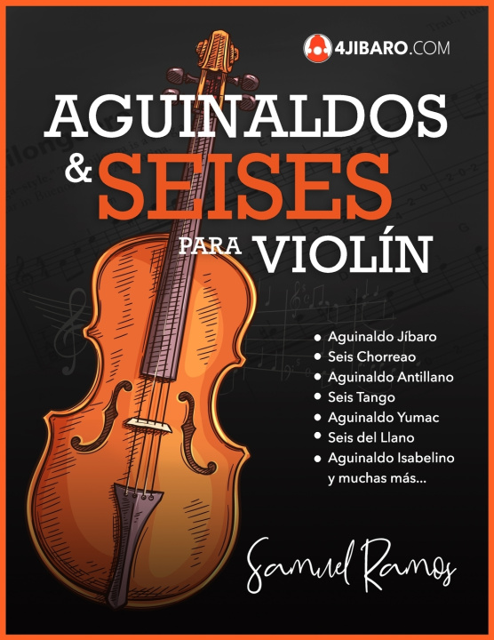 Kniha Aguinaldos y Seises para Violín Samuel Ramos