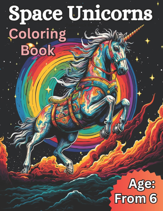 Kniha Space Unicorns Coloring Book Anna Beata Kalisz Hedegaard