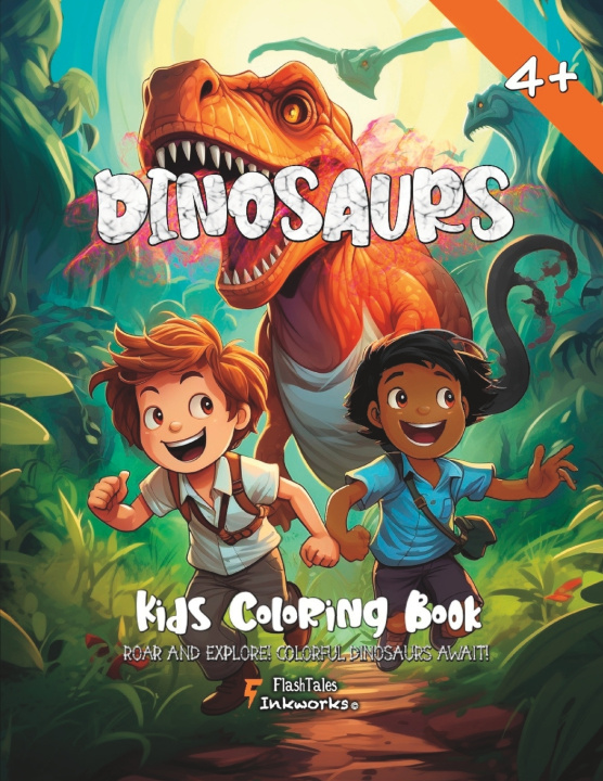 Kniha DINOSAURS FlashTales Inkworks