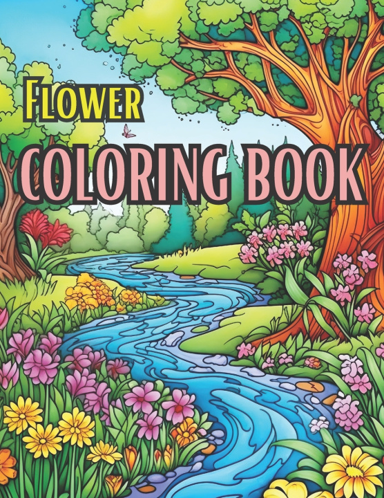 Knjiga Flower's Coloring Book King Vision
