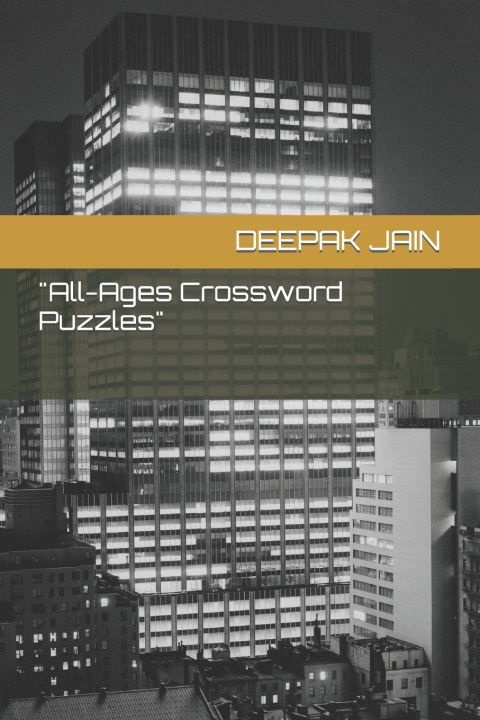 Kniha "All-Ages Crossword Puzzles" DEEPAK CHAND JAIN