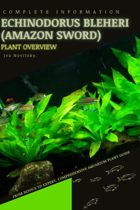 Kniha Echinodorus bleheri (Amazon Sword) Iva Novitsky