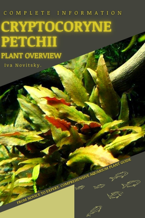 Kniha Cryptocoryne Petchii Iva Novitsky