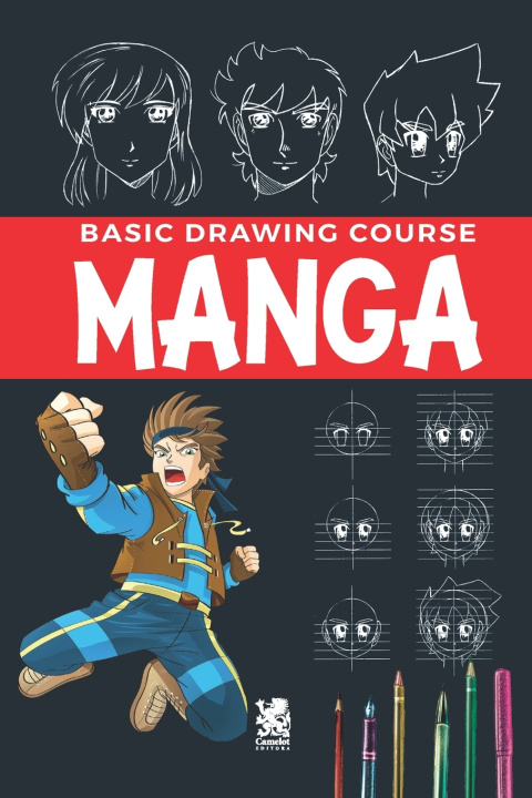 Knjiga Basic Drawing Course Manga On Line Editora