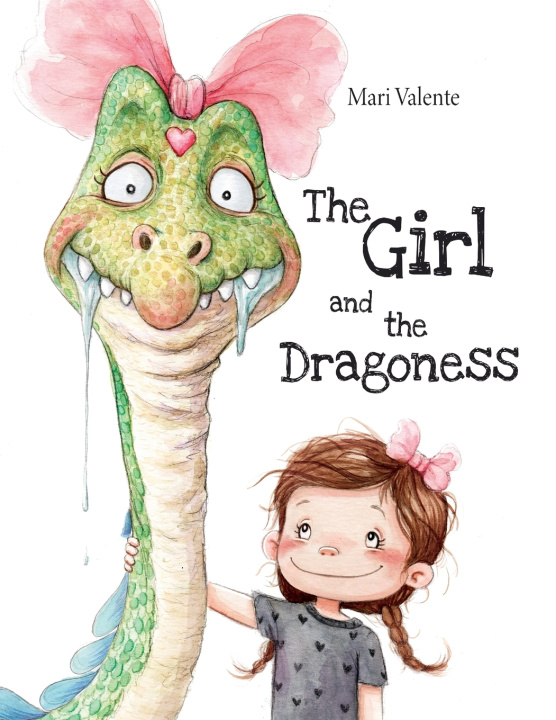 Knjiga The Girl and the Dragoness Mari Valente