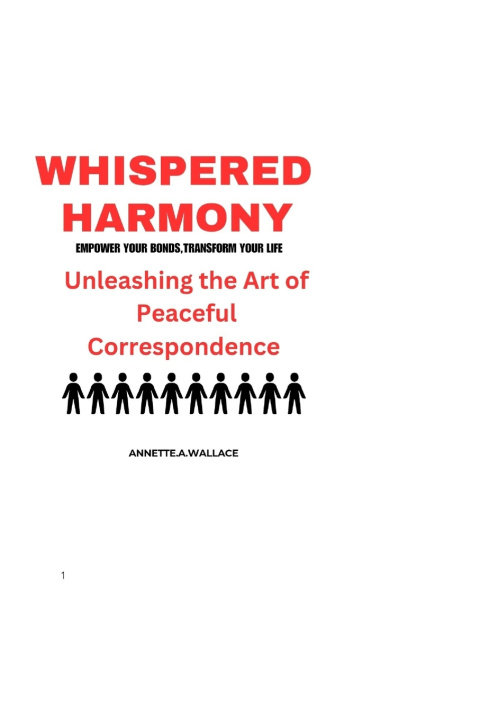 Kniha WHISPERED HARMONY ANNETTE A WALLACE