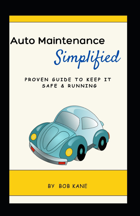 Kniha Auto Maintenance Bob Kane