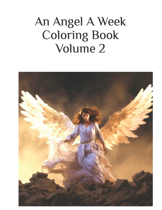 Knjiga An Angel A Week Coloring Book Volume 2 Sans Souci