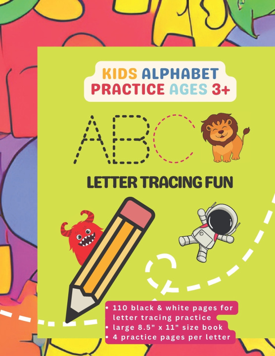 Kniha ABC Letter Tracing Fun Jat S. Jackson
