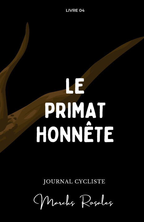Kniha LE PRIMAT HONNÊTE lettre pliée
