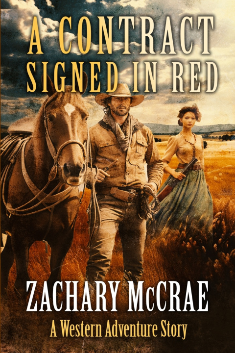 Kniha A Contract Signed in Red Zachary McCrae