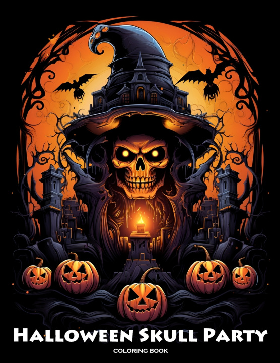 Knjiga Halloween Skull Party Simone Sereni