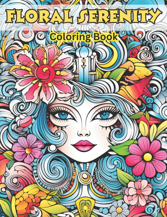 Kniha Floral Serenity Coloring Book Pinelands Design