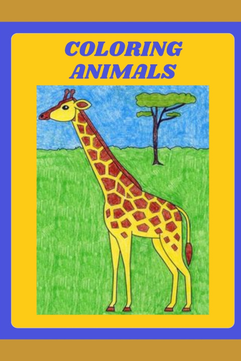 Kniha Coloring animals Goncalo Meireles