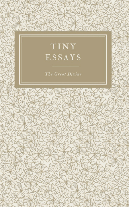 Kniha Tiny Essays Inês Ramos Teixeira