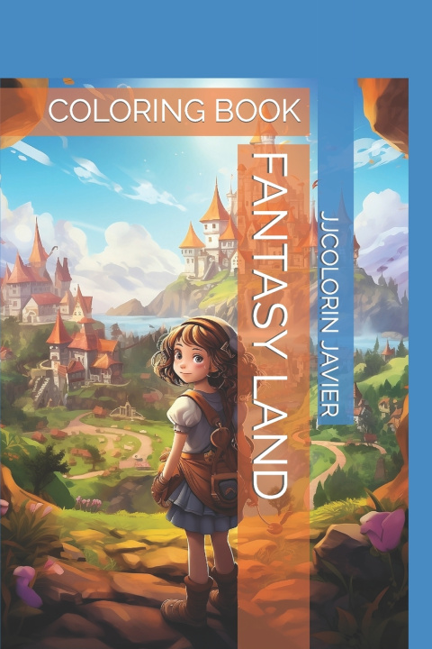 Kniha FANTASY LAND JJCOLORIN JAVIER