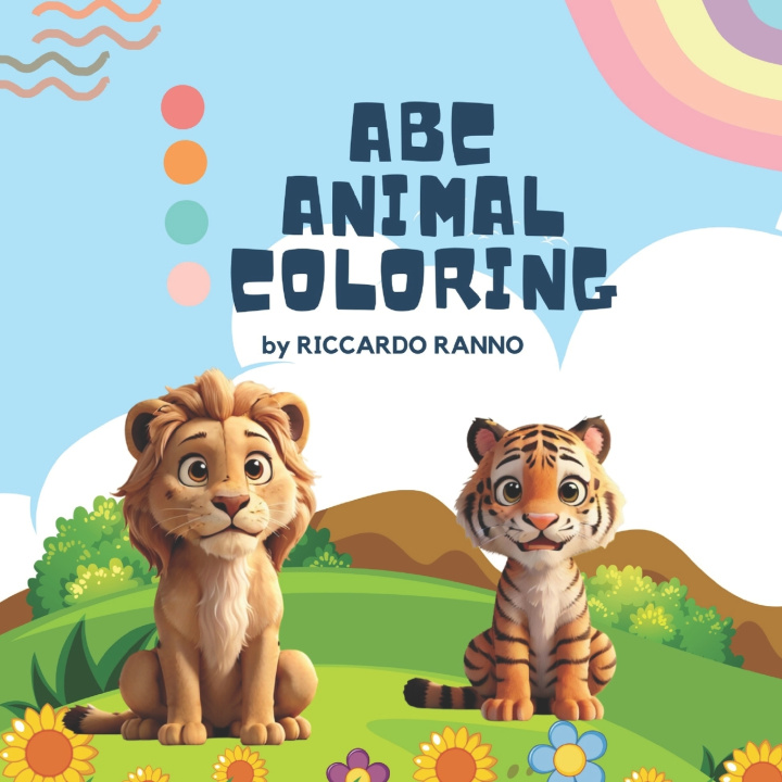 Kniha ABC Animals Coloring Adventure Riccardo Ranno