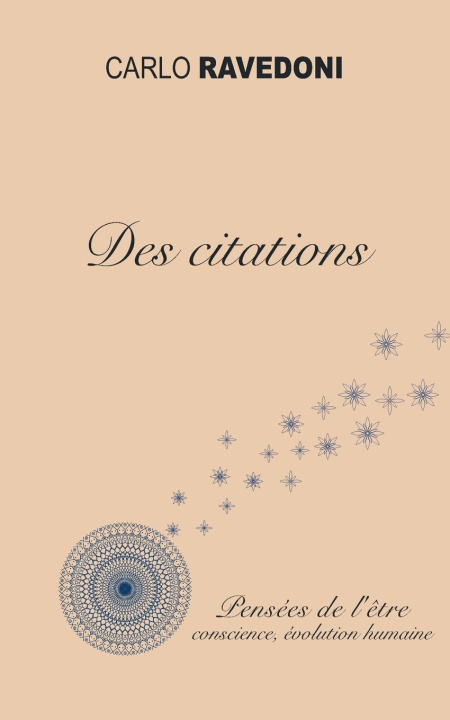 Kniha Des citations Carlo Ravedoni