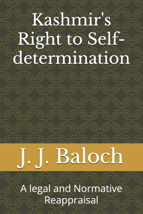 Kniha Kashmir's Right to Self-determination J. J. Baloch