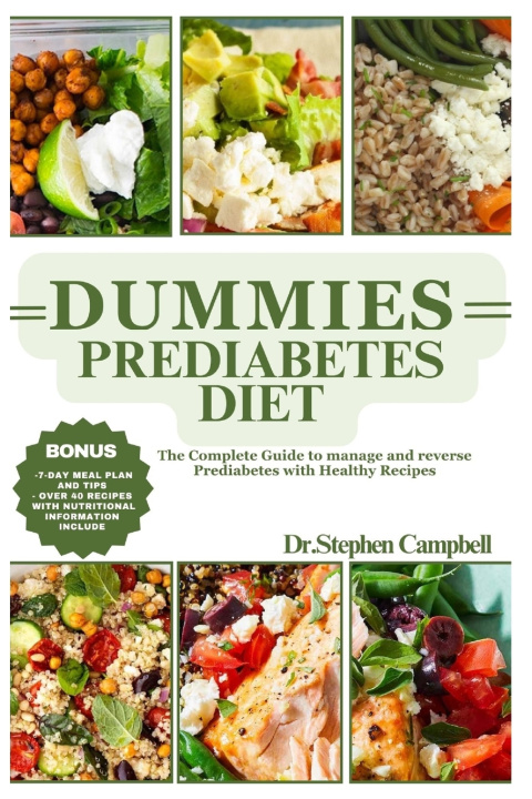 Knjiga Dummies prediabetes diet Dr.Stephen Campbell