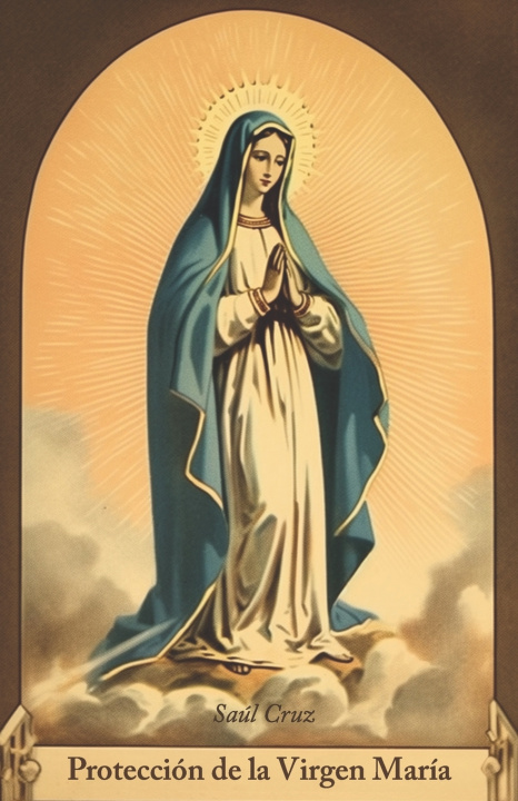 Knjiga Protección de la Virgen María Saúl Cruz