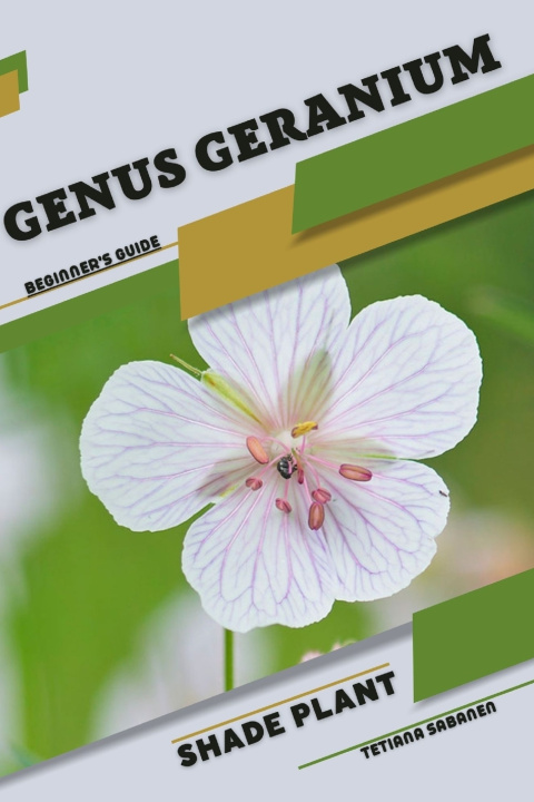 Kniha Genus Geranium Tetiana Sabanen