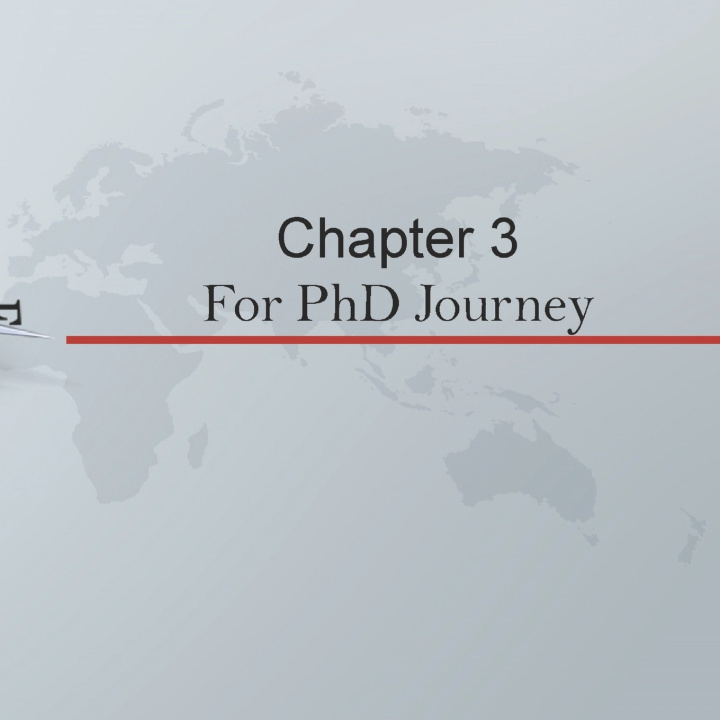 Kniha Chapter 3 PhD Journey PhD Journey