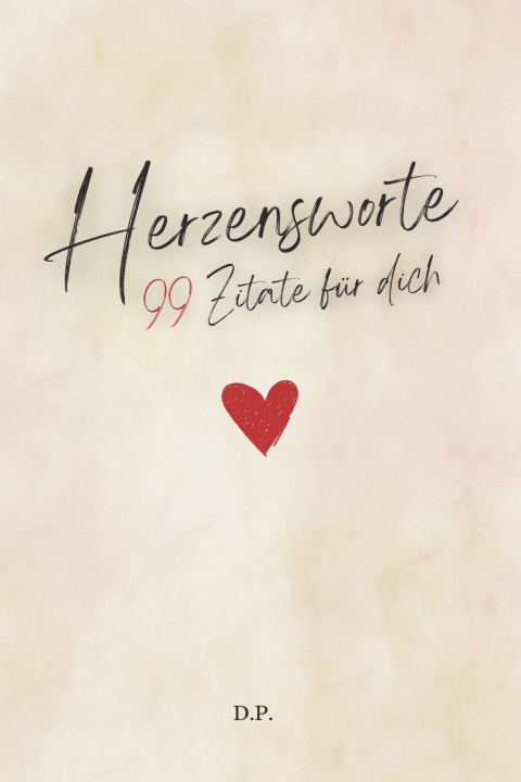 Kniha Herzensworte D. P.