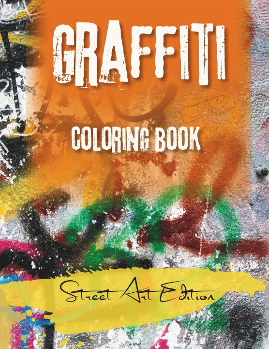 Boek Graffiti Coloring Book Jason Pace