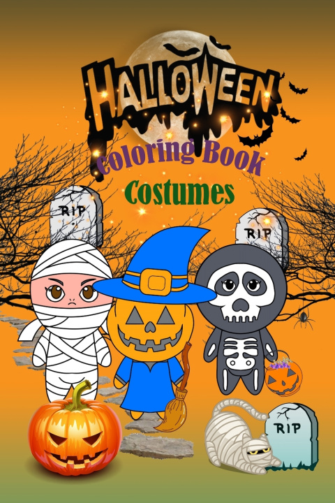 Knjiga Halloween vibrant creations and More