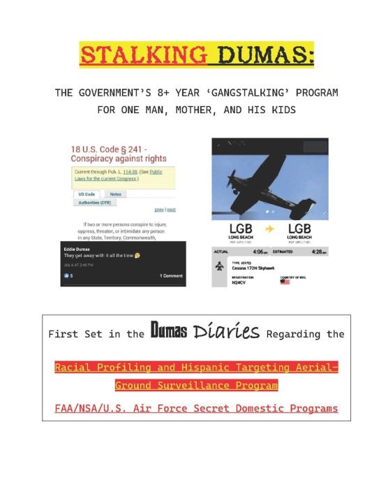 Kniha STALKING DUMAS Paralegal Group DTLA